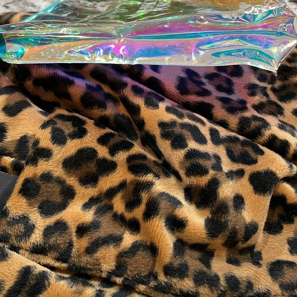 🤍 Physicians Formula Iridescent Clear see through CUTE Cosmetic Bag 10”x 7”